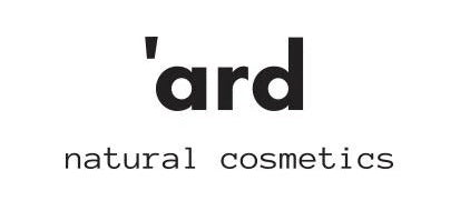 'ard natural cosmetics