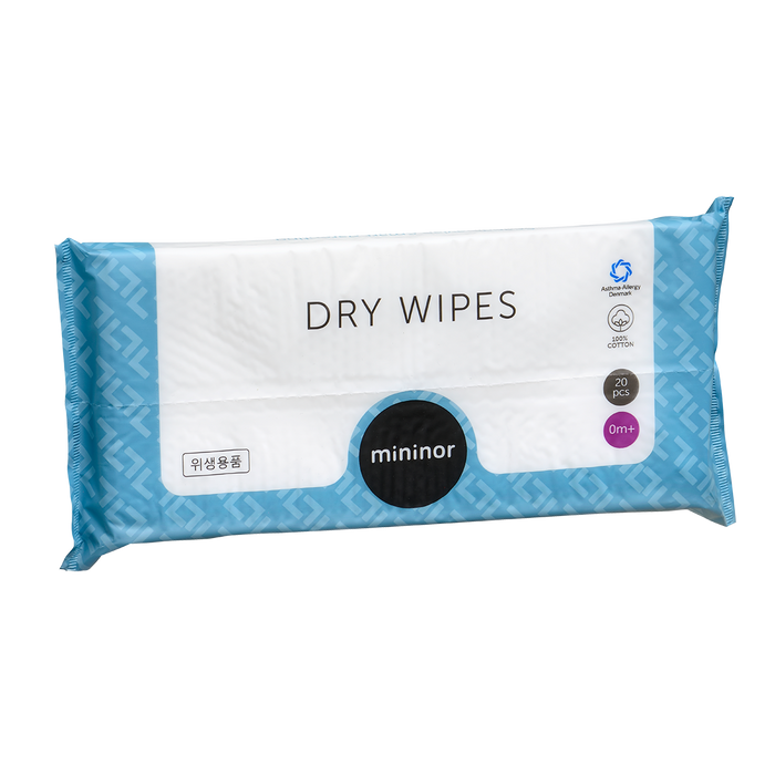 Mininor - Dry Wipes 20pcs