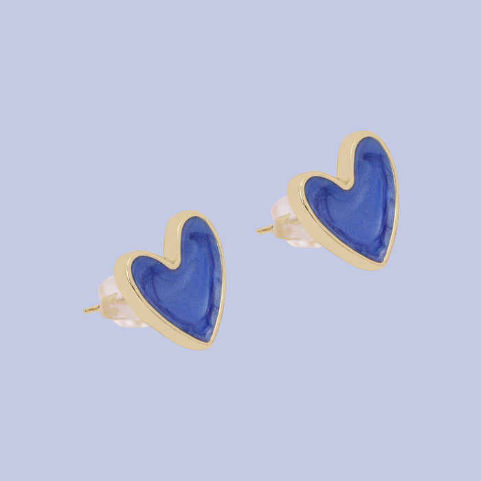 King Love Stud Earrings