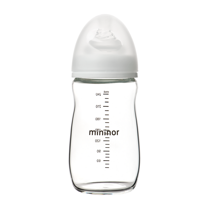 Mininor - Glass Bottle 240ml 0M