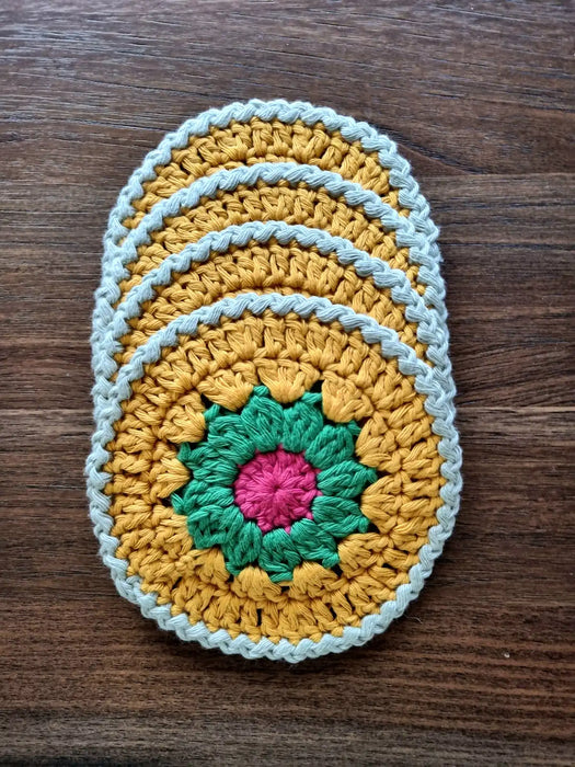 Rangoli Coasters (set of 4)