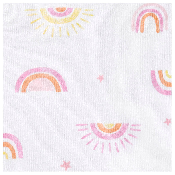 HALO SleepSack Sleeping Bag 0.5 TOG 100% Cotton Sunshine Rainbows