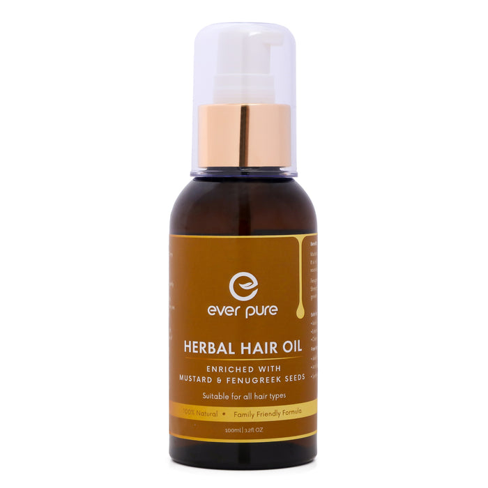 Everpure Mustard & Fenugreek seeds herbal hair oil