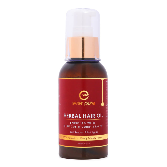 Everpure Hibiscus & Curry Leaves Herbal Hair Oil