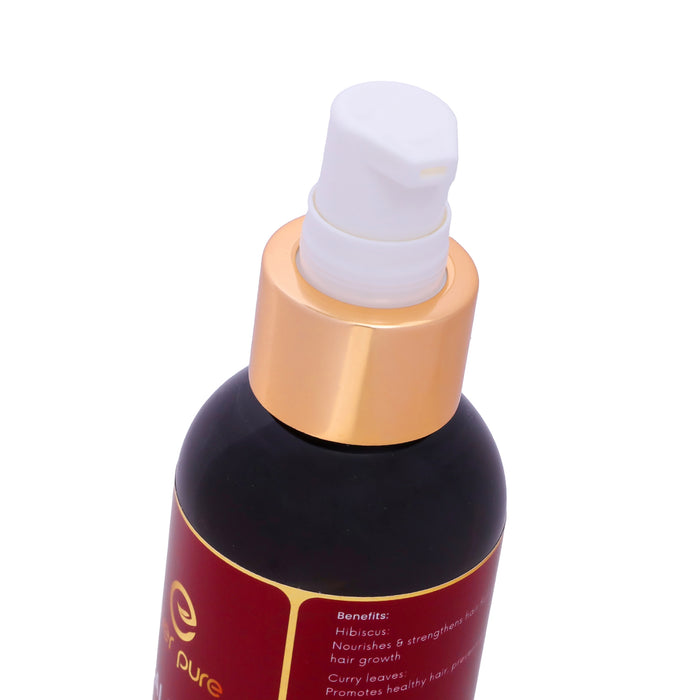 Everpure Hibiscus & Curry Leaves Herbal Hair Oil