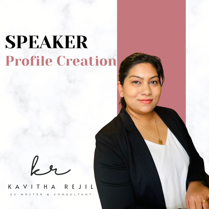 Speaker Profile Creation