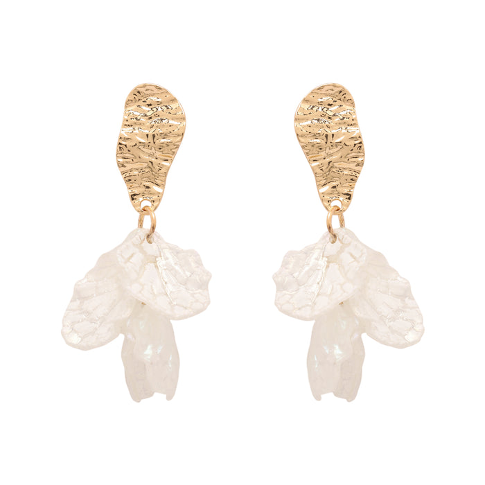 Bohemian Leaf Shaped Drop Earrings