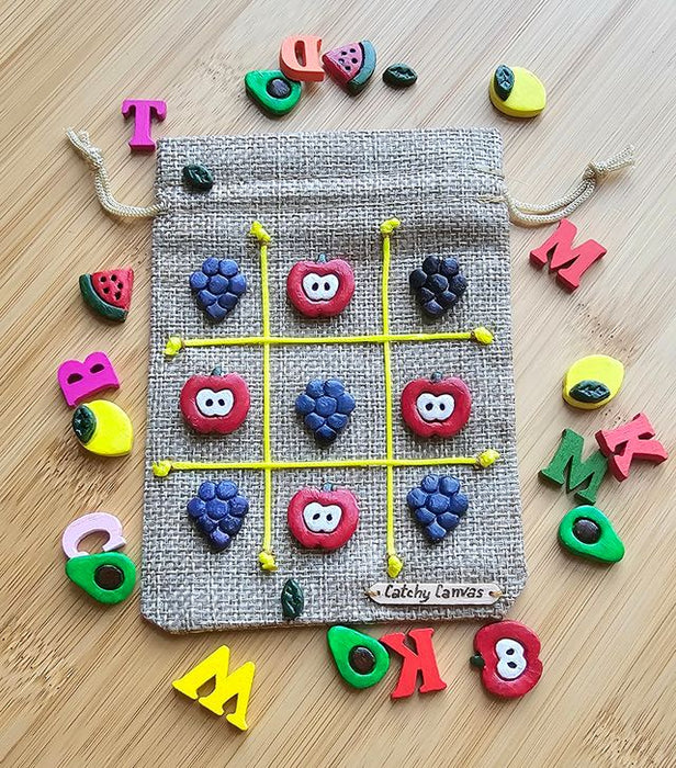 Noughts & Crosses twist (Apples & Grapes) Fun Giveaways for All Ages