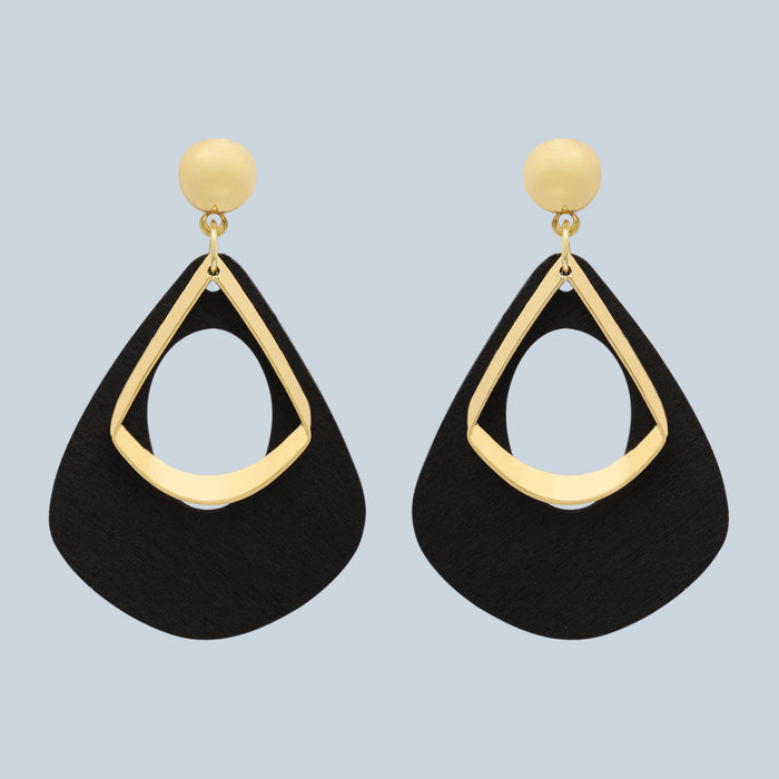 Geometric Dangle Drop Earrings