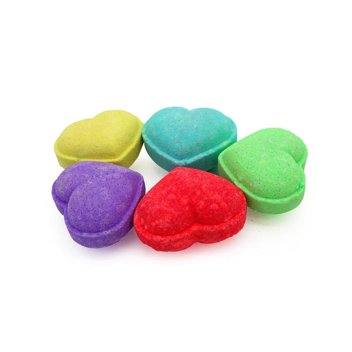 Mini Heart Bath Bombs