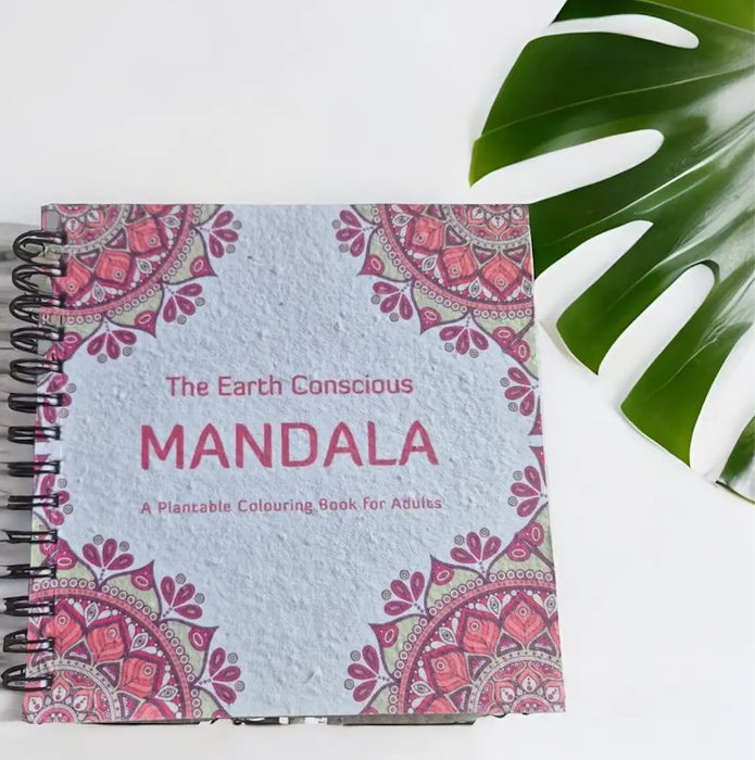 Large Mandala Colouring Book