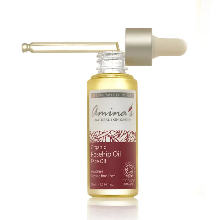 Organic Rosehip Seed Face Oil Dropper