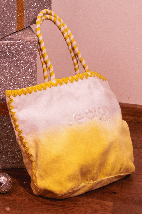 Cove yellow tote bag