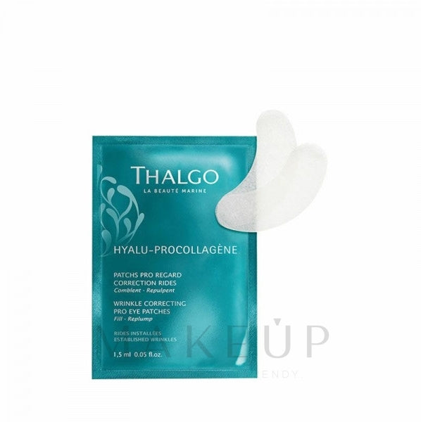 THALGO LA BEAUTE MARINE Hyalu- Procollagene Wrinkle Correcting Gel- Cream FREE 2 Wrinkle Correcting Eye- Patches