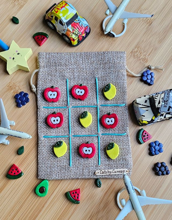 Noughts & Crosses twist (Apples & Lemons) Fun Giveaways for All Ages