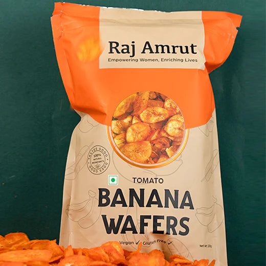 Tomato Banana Chips & Wafers (200g)