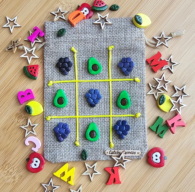 Noughts & Crosses twist(Grapes & Avocados) Fun Giveaways for All Ages